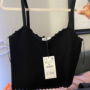 Zara Cropped Tank